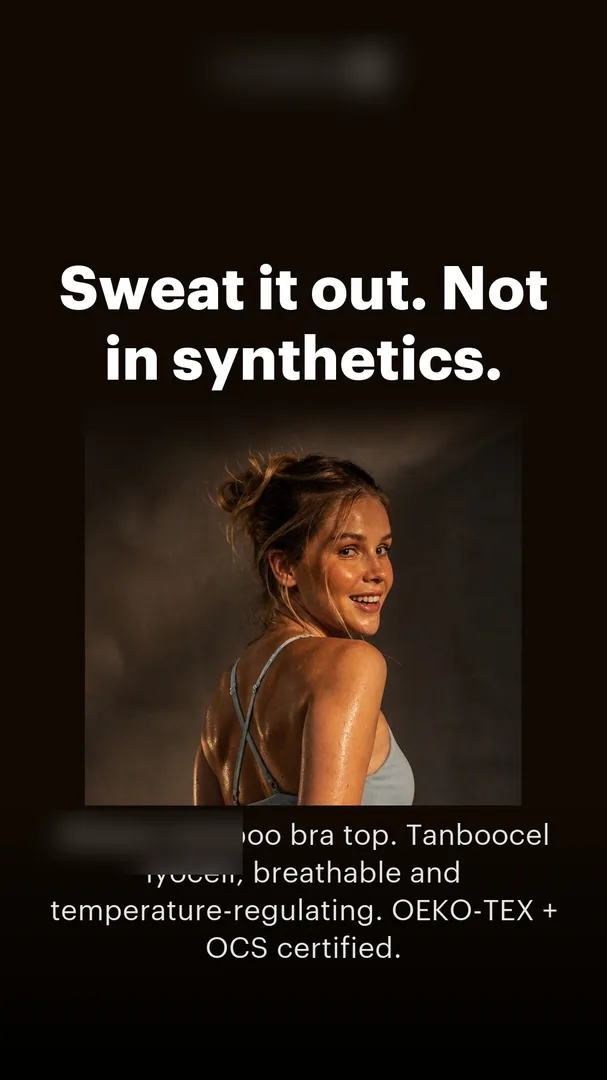 Activewear · Static ad, EN