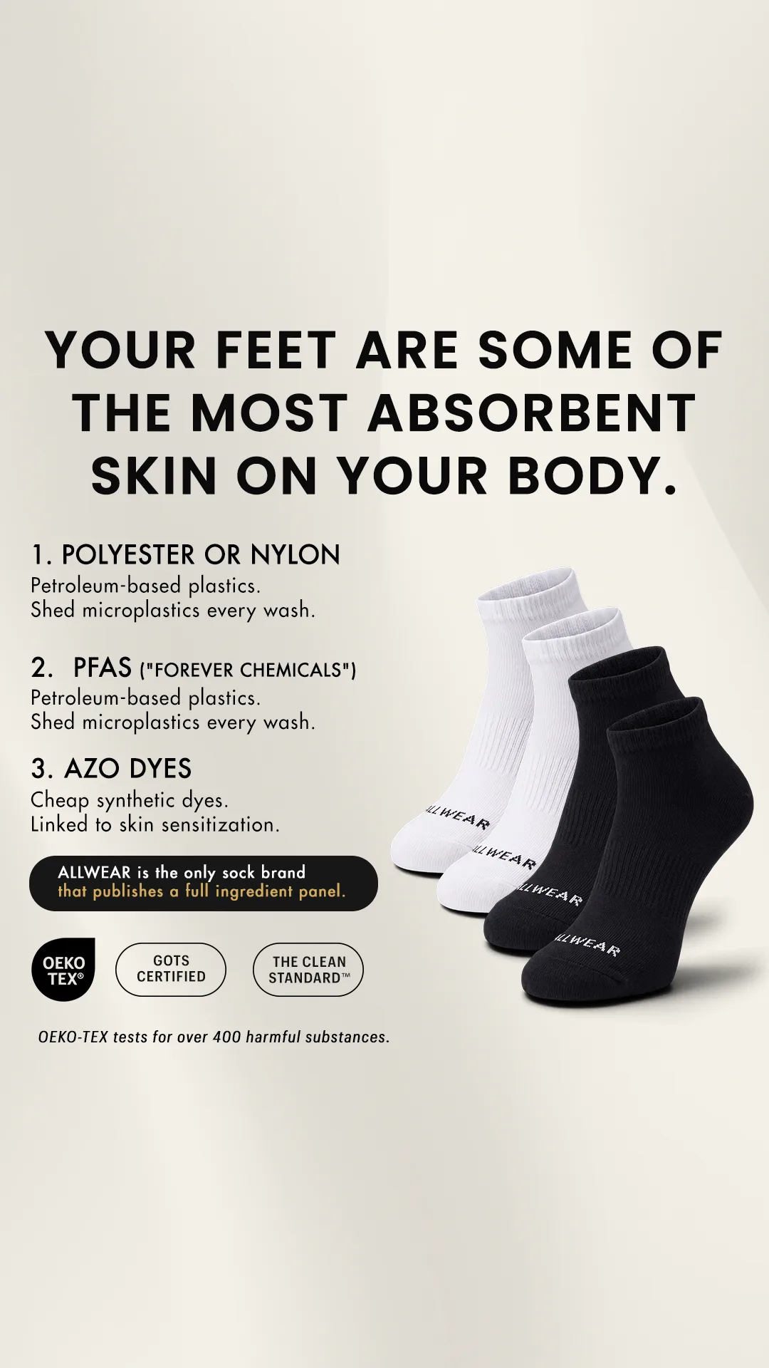 Socks · Static ad, EN