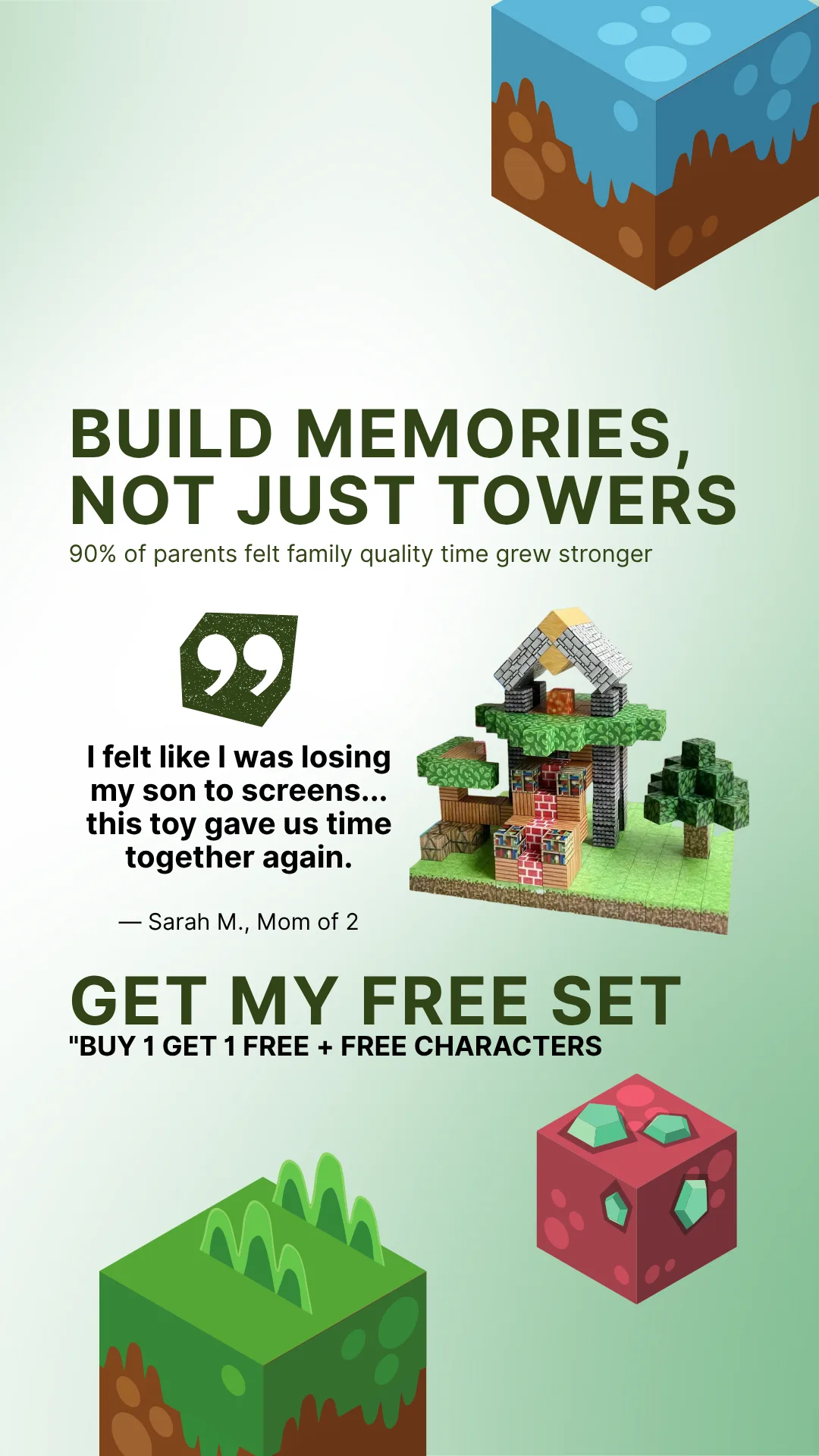 Toy blocks · Static ad, EN