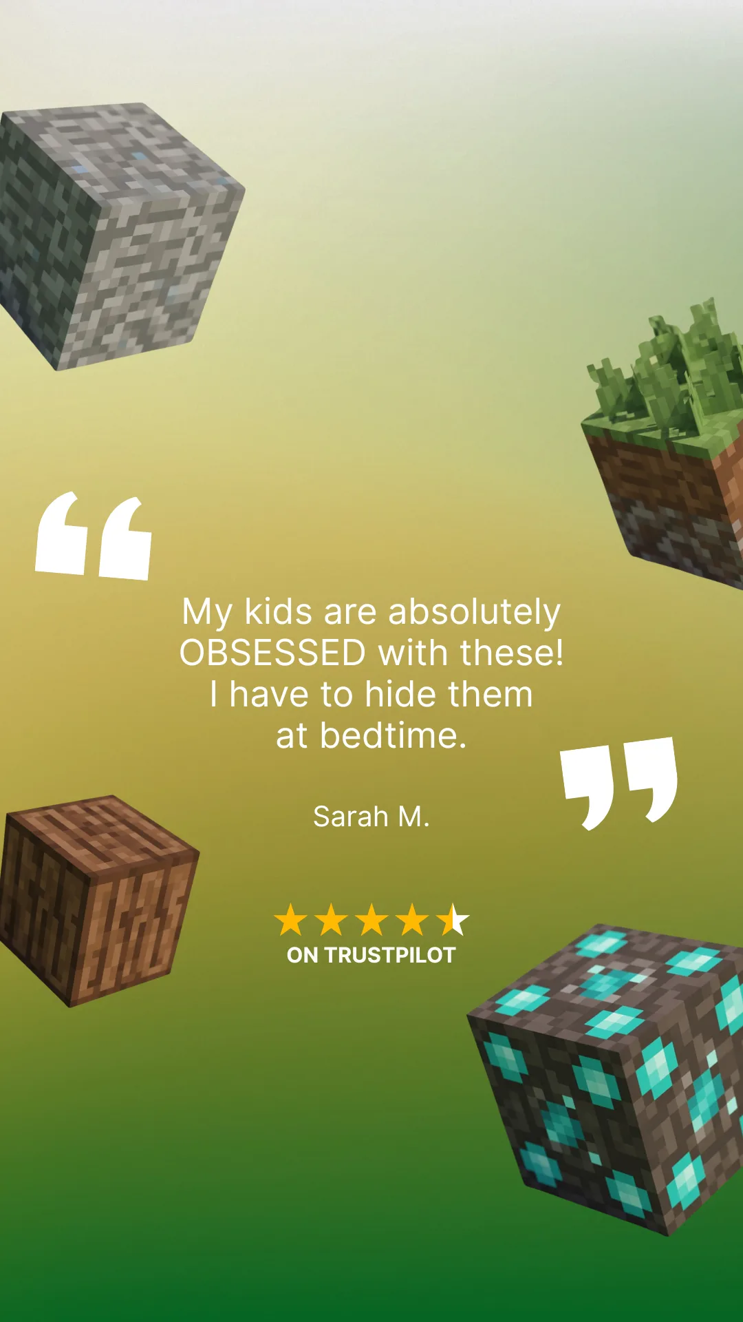 Toy blocks · Static ad, EN